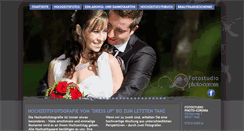 Desktop Screenshot of hochzeitsfotografie.photo-corona.de